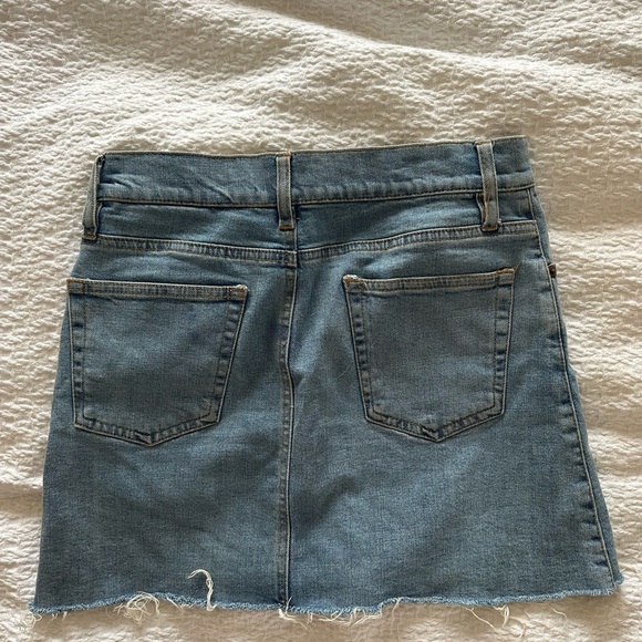 Brandy Melville Mini Denim Skirt - One Size - Picture 3 of 4